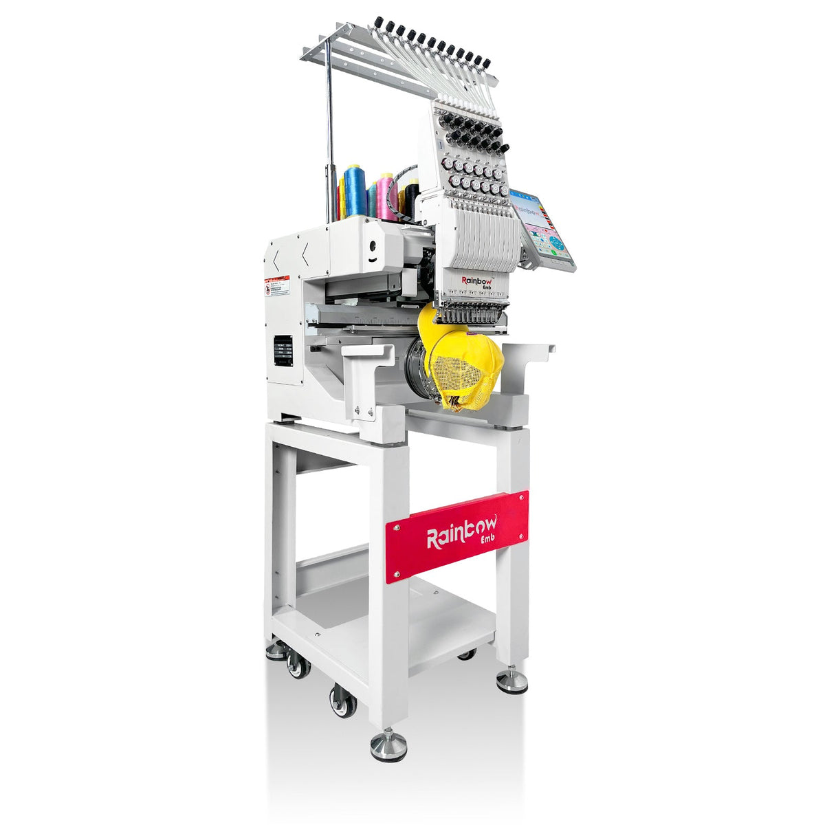 12 Needles Embroidery Machine, Available For Hats T-shirts Hoodies Embroidery