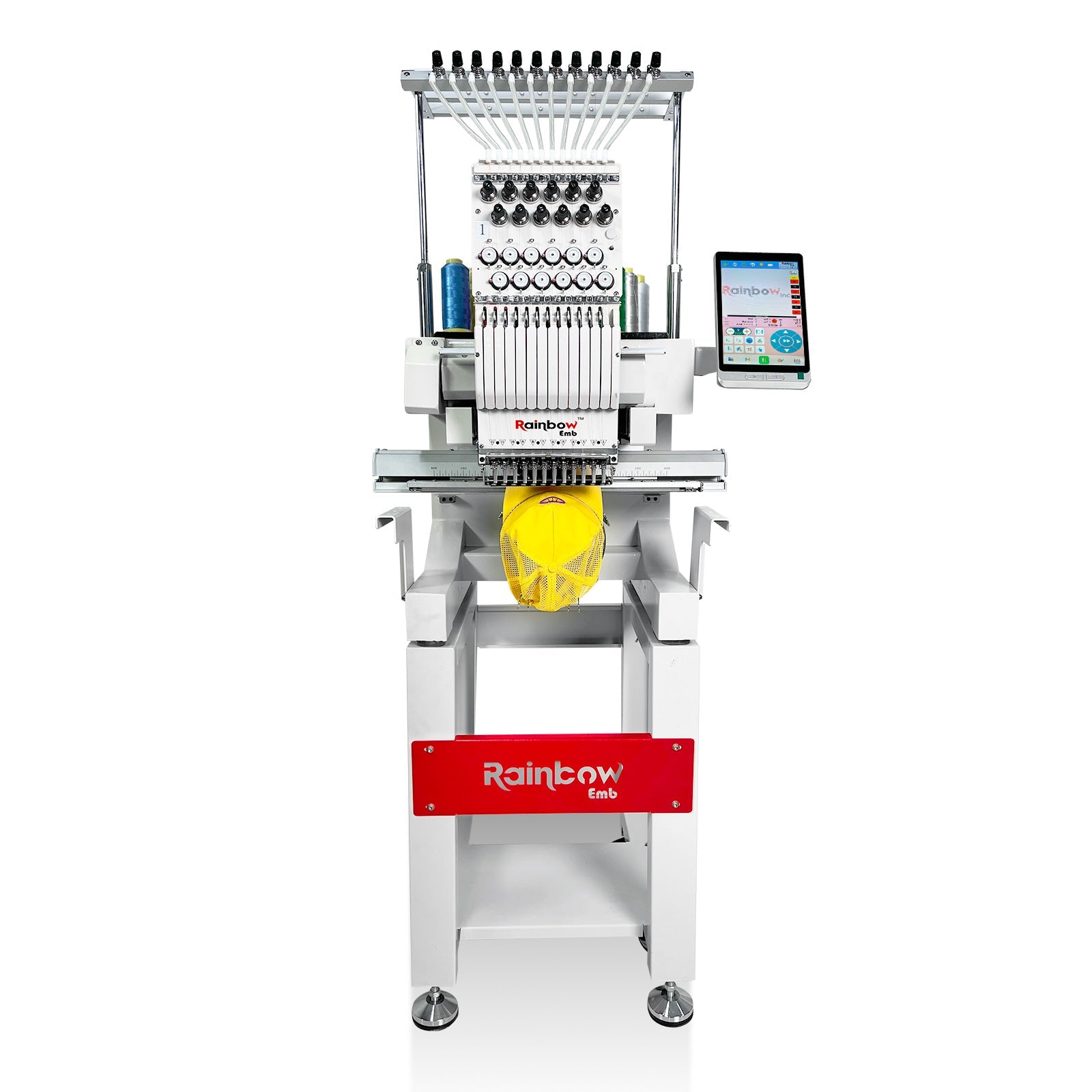 12 Needles Embroidery Machine, Available For Hats T-shirts Hoodies Embroidery