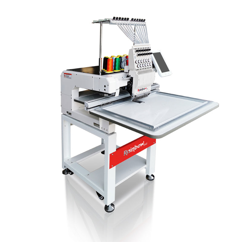 Digital Embroidery Machine for 3D Caps Hats T-shirts Jacket Embroidery With 15 Needles and Auto Trimming